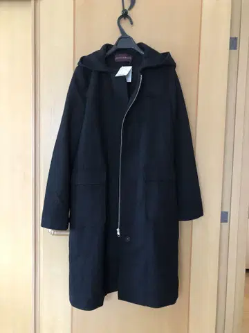 어반 리서치 후디 코트 블랙