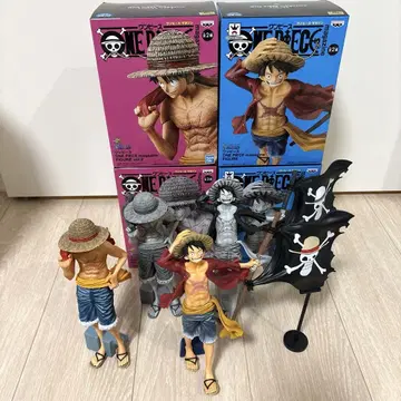 원피스 magazine FIGURE 몽키 D 루피 4체 세트