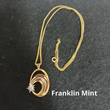 Franklin Mint 다이아 부착 목걸이
