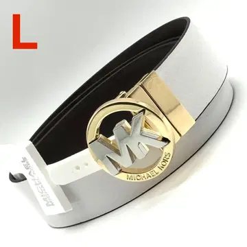 [ 새상품 ] 마이클코어스 MK 여성용 벨트 리버서블 화이트 L
