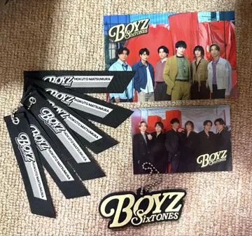 BOYZ SixTONES 혜택 리본 러버 키링 마츠무라 호쿠토
