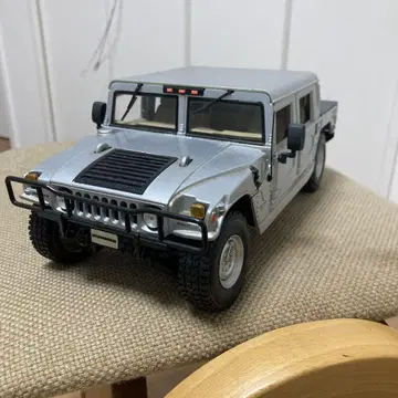 HUMMER H2 미니카 실버 약 25cm