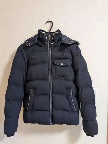 THE SHOP TK 후드 부착 워셔블 충전솜 블루종