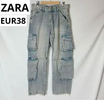 [ ZARA ] 와이드 카고 데님