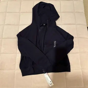UNIQLO 네이비 풀 집업 후드티 XL