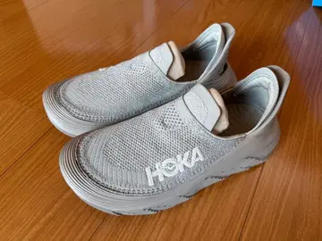 미사용 새상품 HOKA ONE ONE Restore TC 베이지 27cm