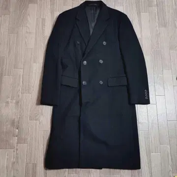 archive Calvin Klein long chester coat w