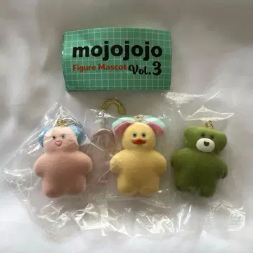 모조죠죠 mojojojo Vol.3 피규어 마스코트 3개 세트