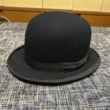 Teikokuhat 펠트 햇 볼러 햇 더비 햇 59cm