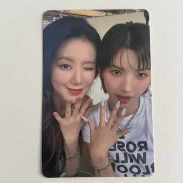 i-dle 아이들 고베 회장 한정판 CD 혜택 트레이딩 카드 슈화 소연