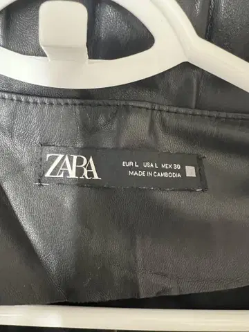 ZARA 가죽 드레스 자켓 L
