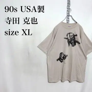 90s 00s USA제 테라다 카츠야 T셔츠 XL 버추어 파이터