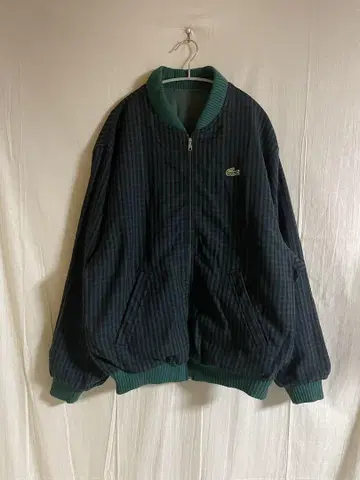 CHEMISE LACOSTE 프랑스제 리버서블 블루종