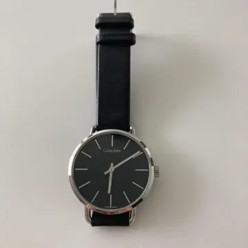 캘빈 클라인 아날로그 손목시계 블랙