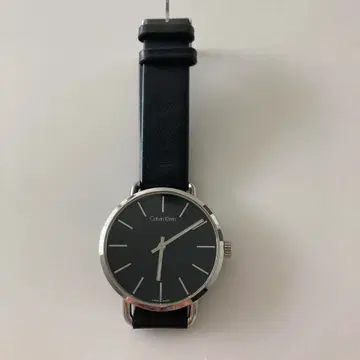 캘빈 클라인 아날로그 손목시계 블랙