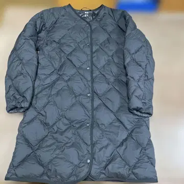 UNIQLO 울트라 라이트 다운 블랙 롱 사이즈 S