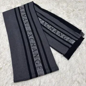 ARMANI EXCHANGE 스트라이프 머플러 아르마니 익스체인지