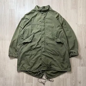 미군 실물 80s M-65 피쉬테일 파카 M 쉘 모즈 코트