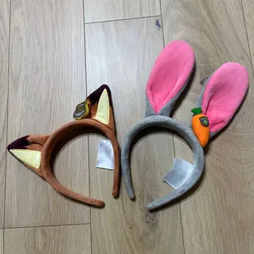주토피아 닉 주디 머리띠 상하이 디즈니
