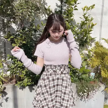 evelyn 펄 니트 암워머