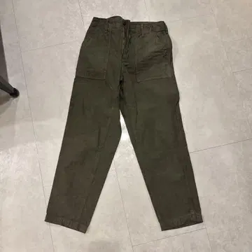 올리브색 치노 팬츠 사이즈 26 Made in Japan