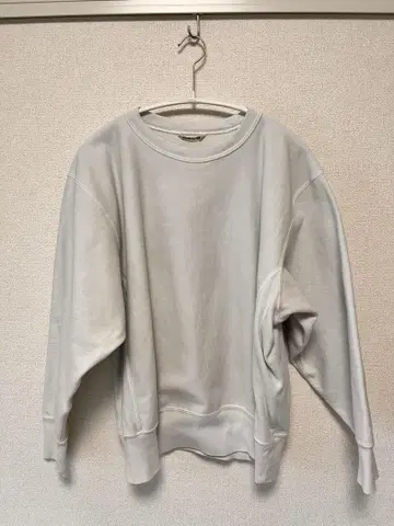 [새상품급] 오라리 AURALEE 맨투맨 아이스 블루 1사이즈