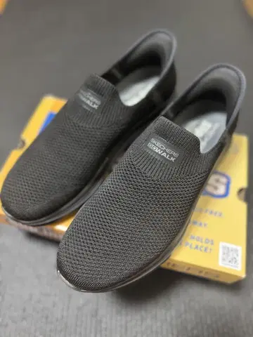 SKECHERS Hands Free Slip-Ins 올 블랙 27cm