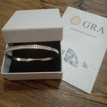 선착순 모이사나이트 뱅글 GRA 리포트 포함