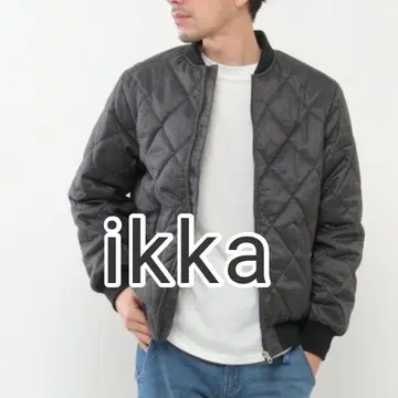 ikka 울라이크 충전솜 퀼트 블루종 XL