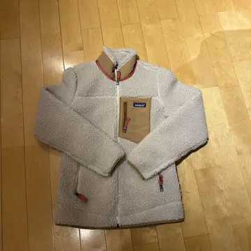 patagonia 플리스 자켓 XS 크림 베이지