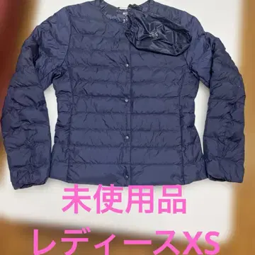 미사용품 UNIQLO 유니클로 울트라 라이트 다운 노카라 자켓 XS