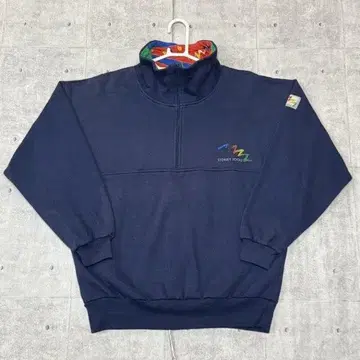 SYDNEY2000 하프 지퍼 맨투맨 트레이너 시드니 올림픽