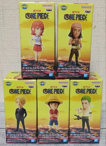 Netflix ONEPIECE 월드 컬렉터블 피규어 세트