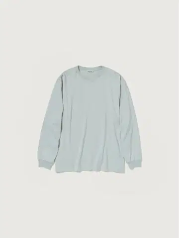 AURALEE 오라리 LUSTER PLAITING L S TEE