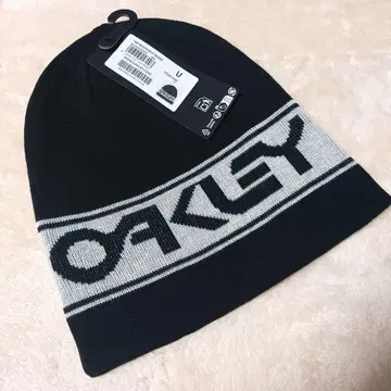 [ 새상품 ] OAKLEY 오클리 비니 니트 모자 블랙 택 포함