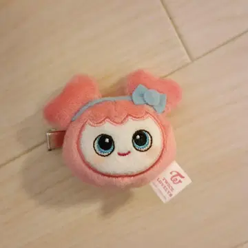 TWICE 봉제 인형 마스코트 모모 헤어핀
