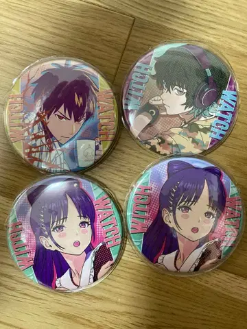 마가미 케이고 캔뱃지 위치 워치 미야오 오토무 오츠기 모리토