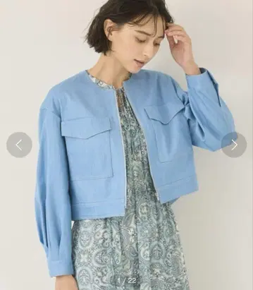 [ 새상품급 ] ANAYI 데님 라이크 자켓