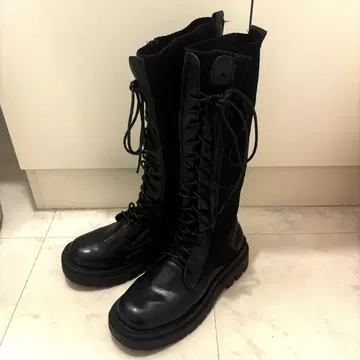 레이스업 부츠 23.5cm