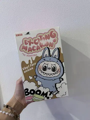 정품 LABUBU 마카롱 초대 미개봉