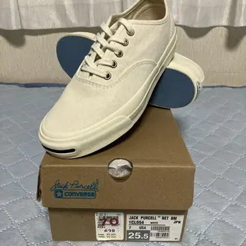컨버스 잭퍼셀 25.5cm 화이트