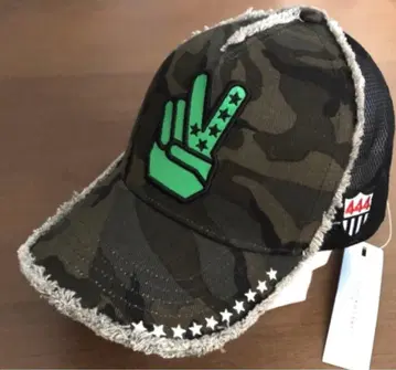 YOSHINORI KOTAKE 캡 카모플라쥬 CAP 데미지 가공 피스