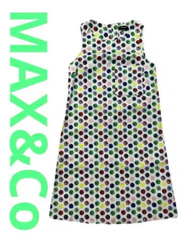 컨디션 최상 MAX&Co 맥스앤코 슬리브리스 원피스 민소매