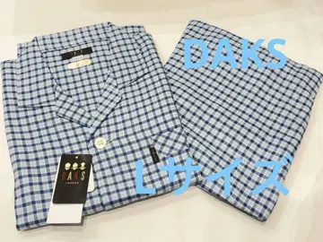 L 사이즈 새상품 닥스 DAKS 파자마 긴팔 긴바지 남성용 신사 일본제