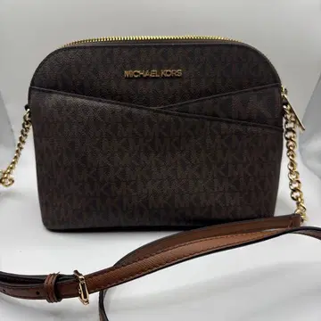 MICHAEL KORS 브라운 숄더백
