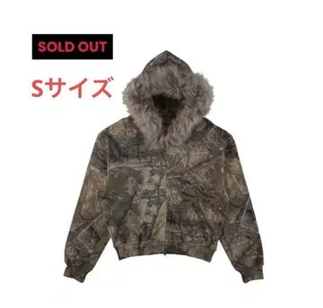 FUR ZIP HOODIE - REALTREE 9/S PROJECT