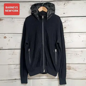 BARNEYS NEW YORK 후드 부착 자켓 블랙 사이즈 M