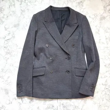 BACCA 더블 버튼 울 자켓