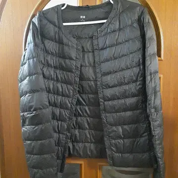 UNIQLO 브라운 다크 브라운 다운 자켓 M