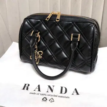 새상품급 RANDA 퀼팅 보스턴 백